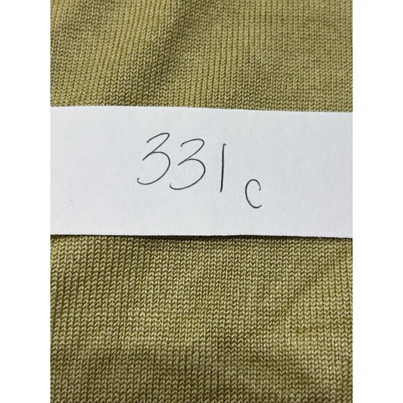 Linda Allard Ellen Tracy V Neck Knit Top Olive Green Silk Blend Sz Small - Picture 9 of 9